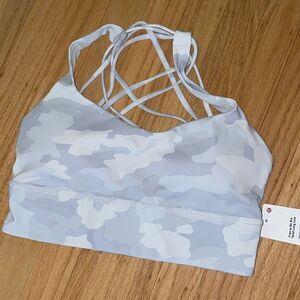 LULULEMON SPORTS BRA Free to Be Wild Heritage 365 Camo Starlight Camo LONGLINE 8